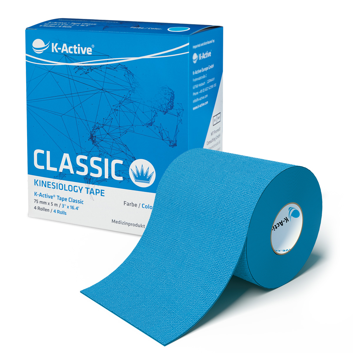 K-Active® Tape Classic 7,5 cm 4er-Box K-Active® Tape Classic 7,5 cm 4er-Box
