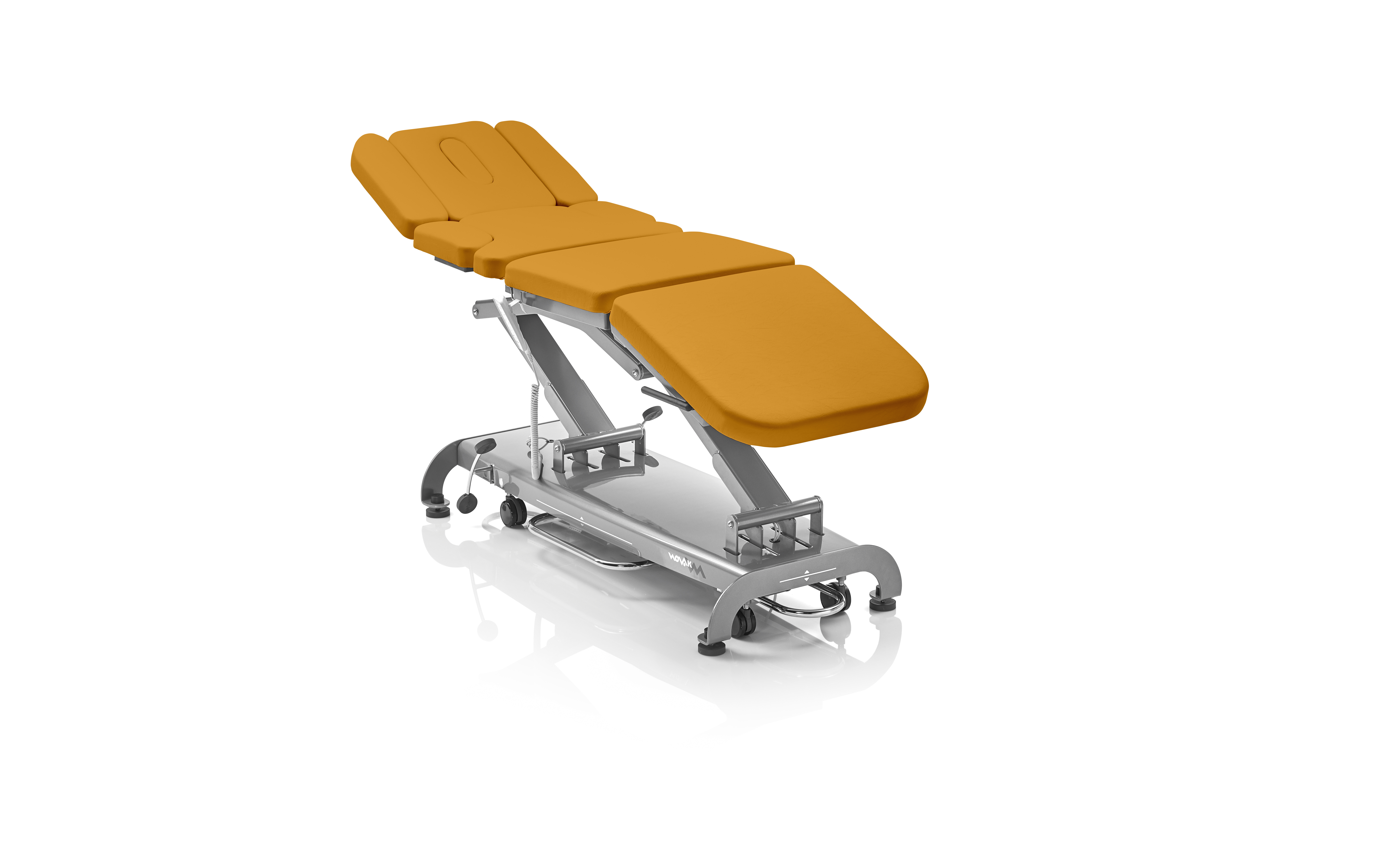 Therapieliege S8 - elektrisch, Liegebreite 65 cm, Farbe: pumpkin Therapieliege S8 - elektrisch, Liegebreite 65 cm, Farbe: pumpkin