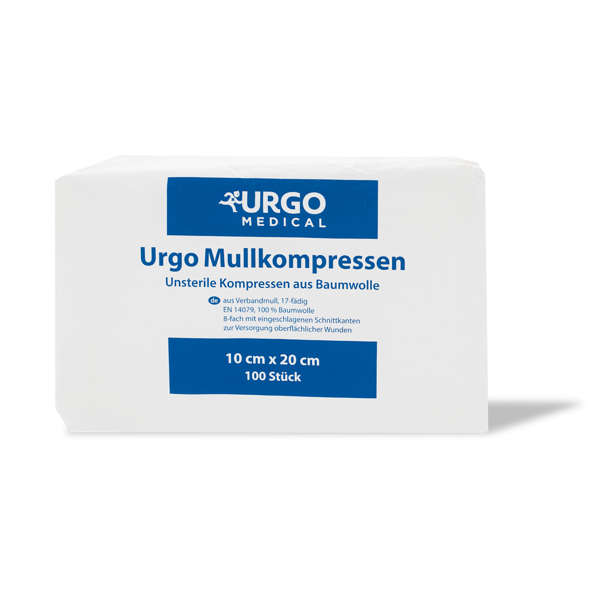 Urgo® Mullkompressen, unsteril, 10 x 20 cm (2.Chance) Urgo® Mullkompressen, unsteril, 10 x 20 cm (2.Chance)