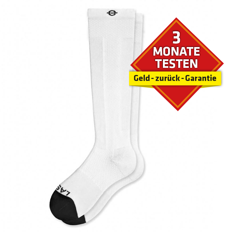 K-Active_58512_Lasso_Medical_weiss_3Monate Lasso® Kompressionsstrümpfe knielang