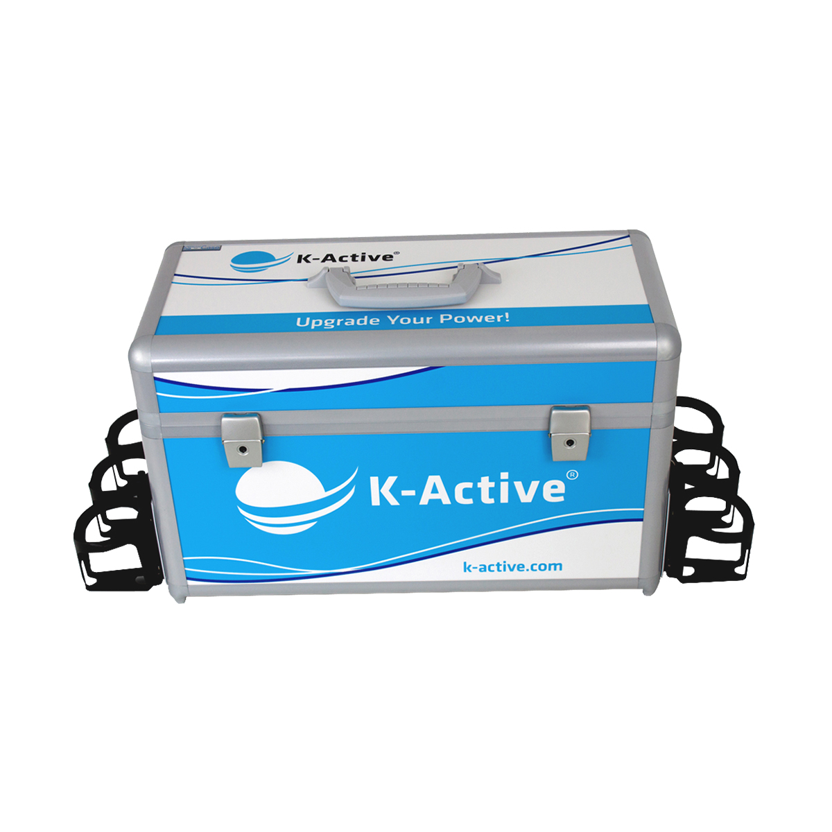 K-Active®  Sportkoffer Profi inkl. 6 Trinkflaschen